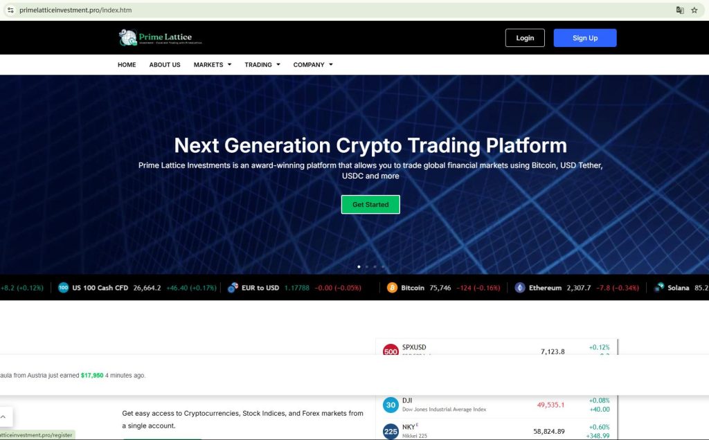Prime Lattice’s scam Explained: How to Recover Funds img 0316